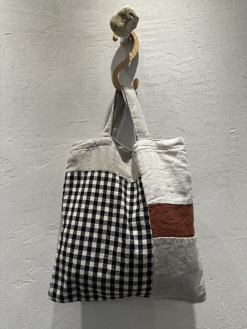 AT NOTE東大門代購女士新款真品職業人氣推薦手提包亞麻布AT NOTE手提包圖色1