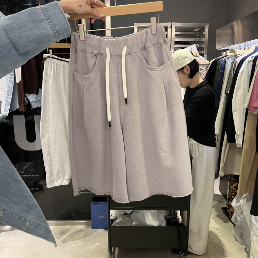 BANY ANCO韓國代購女裝新款職業休閑熱賣時尚人氣短褲口袋BANY ANCO短褲圖色2