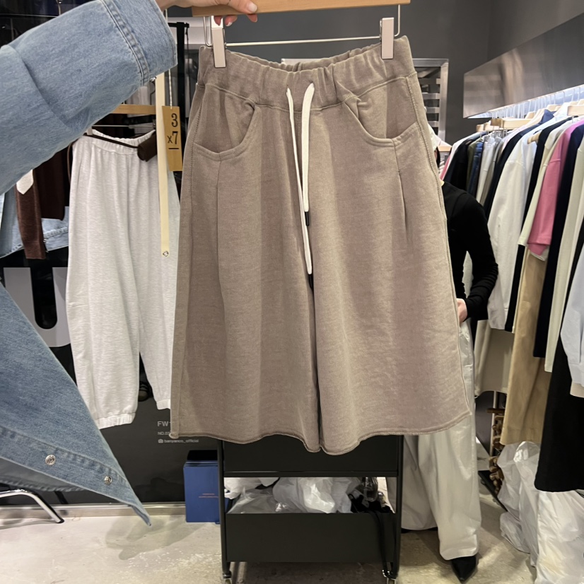 BANY ANCO韓國代購女裝新款職業休閑熱賣時尚人氣短褲口袋BANY ANCO短褲圖色3