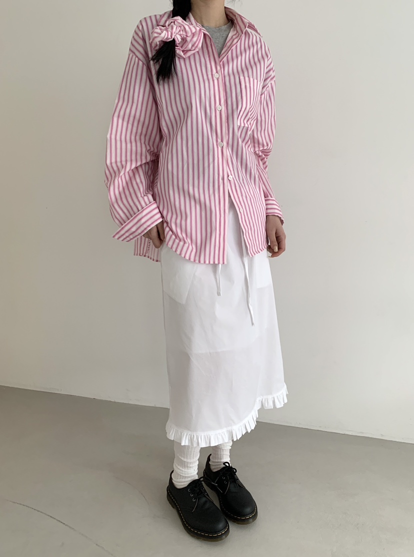 ORDINARYA東大門代購女裝新款推薦休閑人氣真品時尚26春夏長裙ROESMMOSS長裙