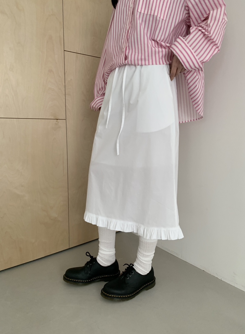 ORDINARYA東大門代購女裝新款推薦休閑人氣真品時尚26春夏長裙ROESMMOSS長裙