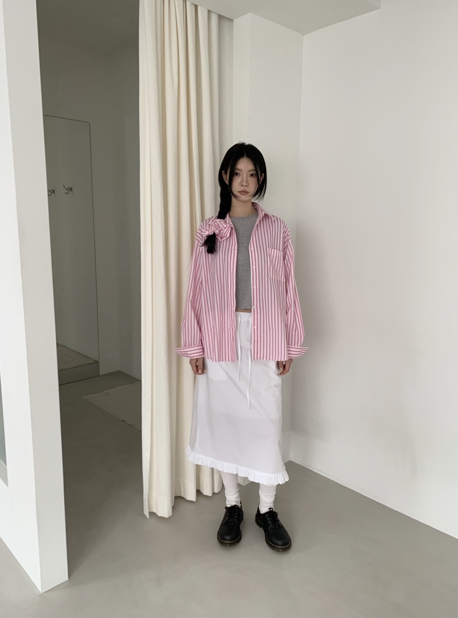 ORDINARYA東大門代購女裝新款推薦休閑人氣真品時尚26春夏長裙ROESMMOSS長裙