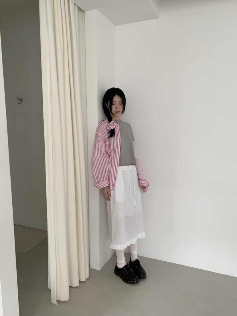 ORDINARYA東大門代購女裝新款推薦休閑人氣真品時尚26春夏長裙ROESMMOSS長裙