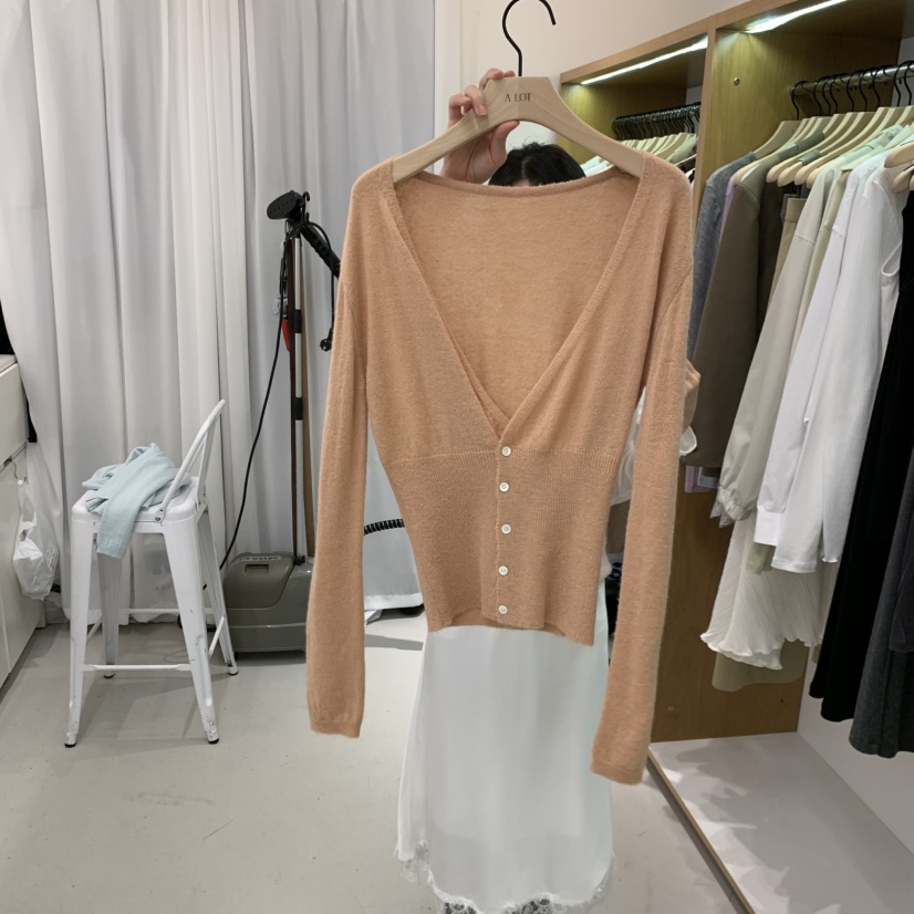 ALOT東大門實拍女士新品人氣推薦時尚休閑真品26春夏針織衫A LOT針織衫圖色1