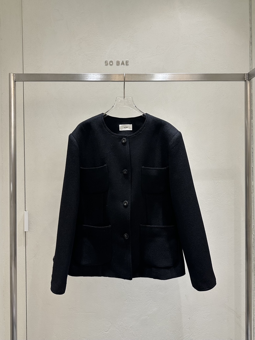 SO BAE東大門直郵女裝新品職業26春夏人氣時尚夾克粗花呢SO BAE夾克圖色2