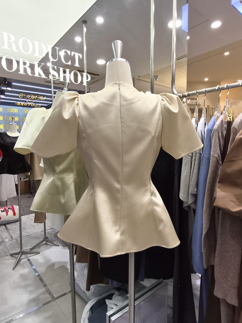 WORK SHOP東大門代購女士新品職業人氣熱賣休閑襯衫蕾絲衫Work_shop襯衫/蕾絲衫