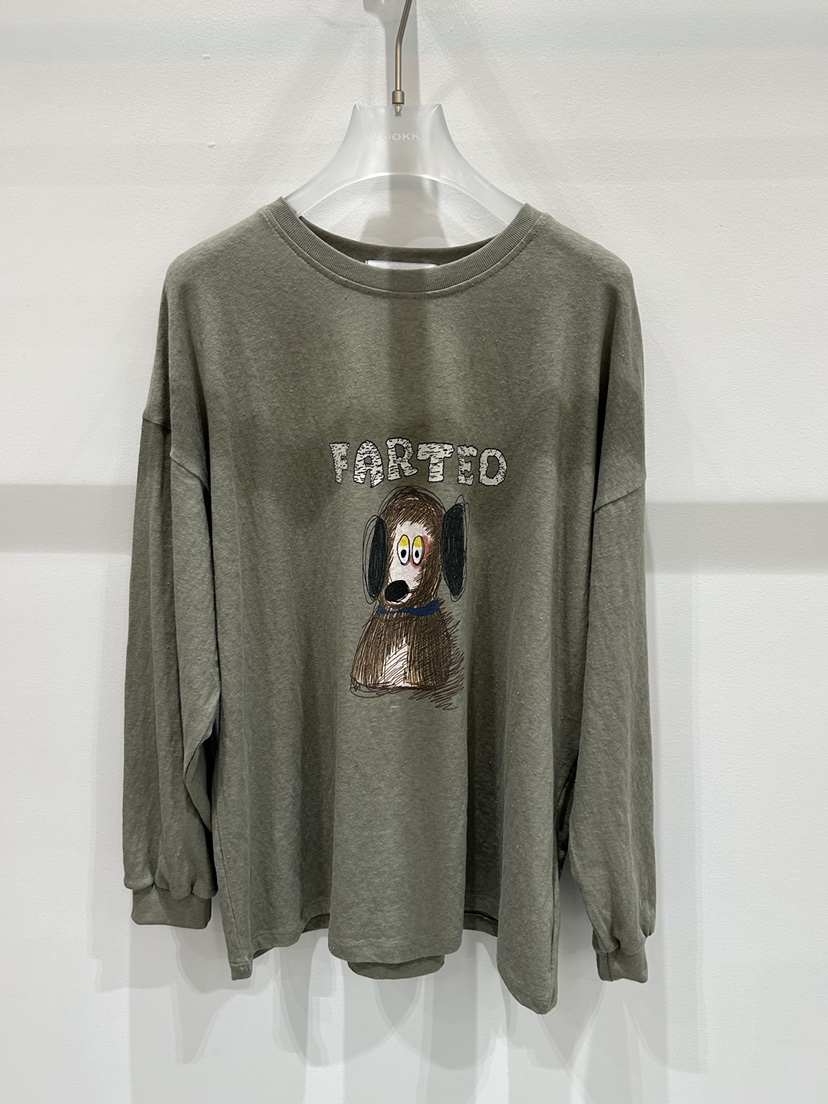 LOOKK/MIMME東大門實拍女士新款職業休閑推薦人氣長袖T恤LOOKK/MIMME長袖T恤圖色1