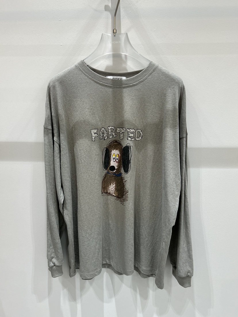 LOOKK/MIMME東大門實拍女士新款職業休閑推薦人氣長袖T恤LOOKK/MIMME長袖T恤圖色3