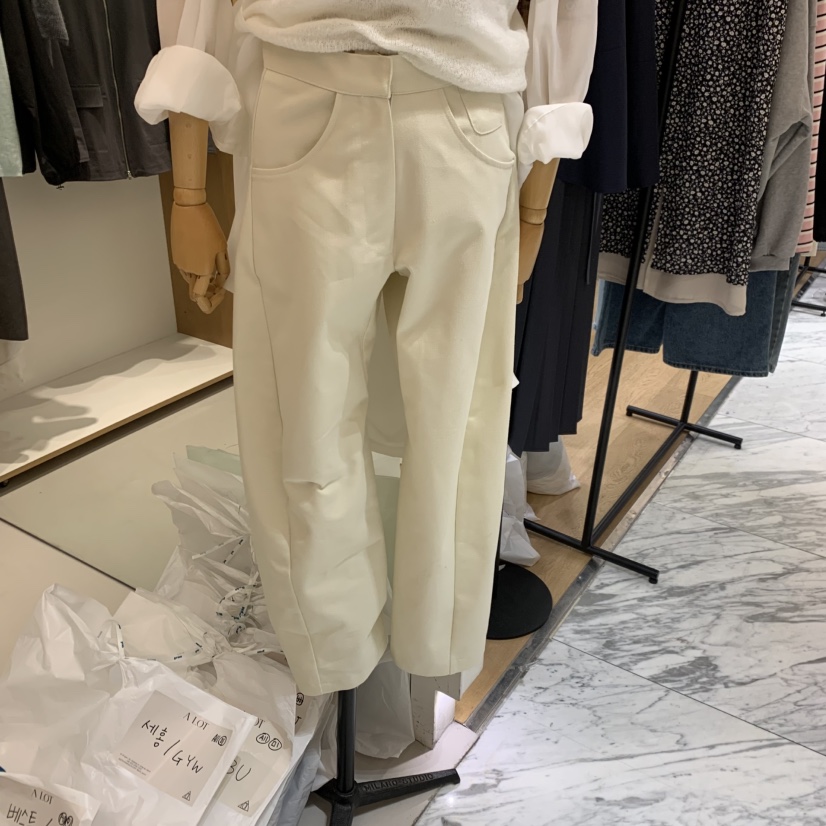 ALOT韓國代購女裝新品26春夏職業熱賣休閑人氣休閑褲口袋A LOT休閑褲圖色2