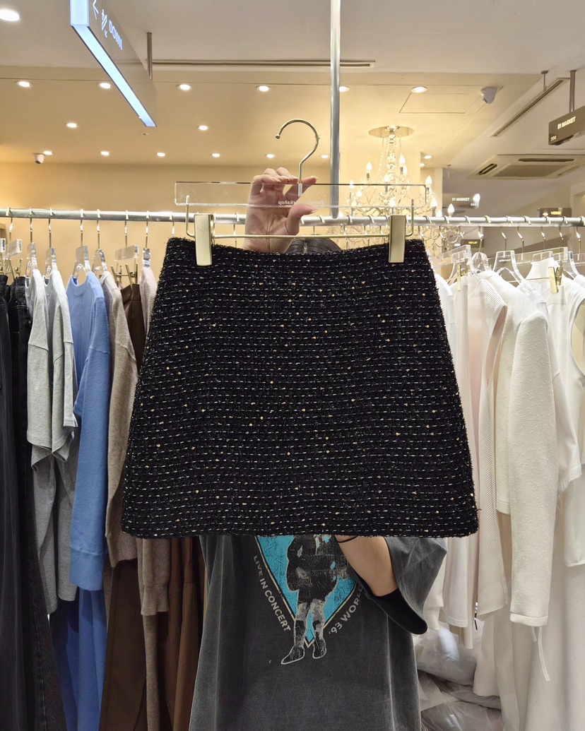 WORK SHOP韓國直郵女裝新款人氣推薦職業休閑26春夏短裙Work_shop短裙圖色2