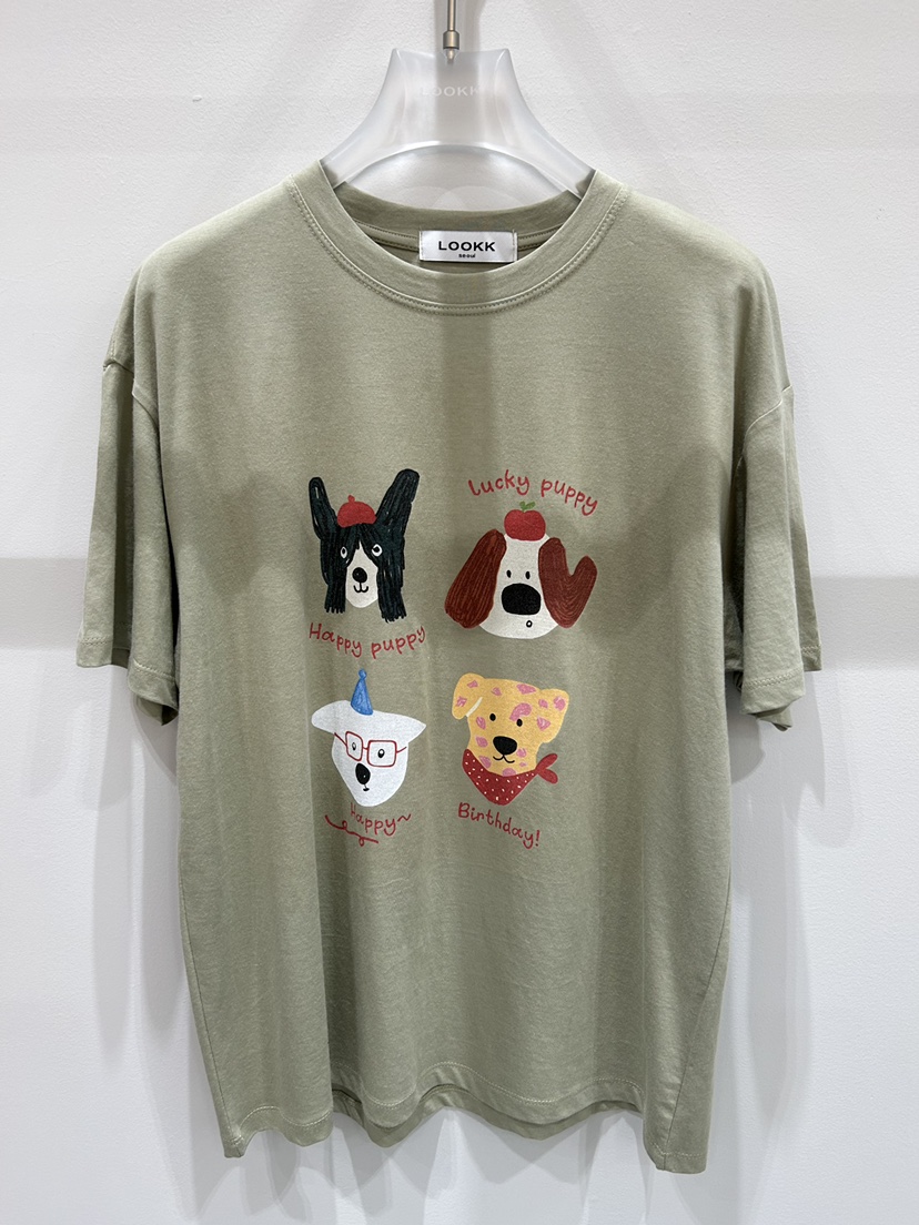 LOOKK/MIMME東大門實拍女裝新品熱賣職業推薦時尚人氣T恤LOOKK/MIMMET恤圖色2