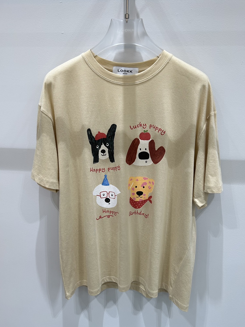 LOOKK/MIMME東大門實拍女裝新品熱賣職業推薦時尚人氣T恤LOOKK/MIMMET恤圖色3