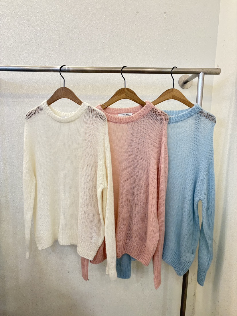 LUMIPLE東大門實拍女裝新款真品休閑人氣熱賣推薦針織衫透明LUMIPLE針織衫