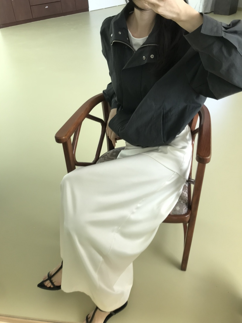 ME MO韓國直郵女裝新款推薦真品時尚職業熱賣26春夏長裙雙層ME MO長裙