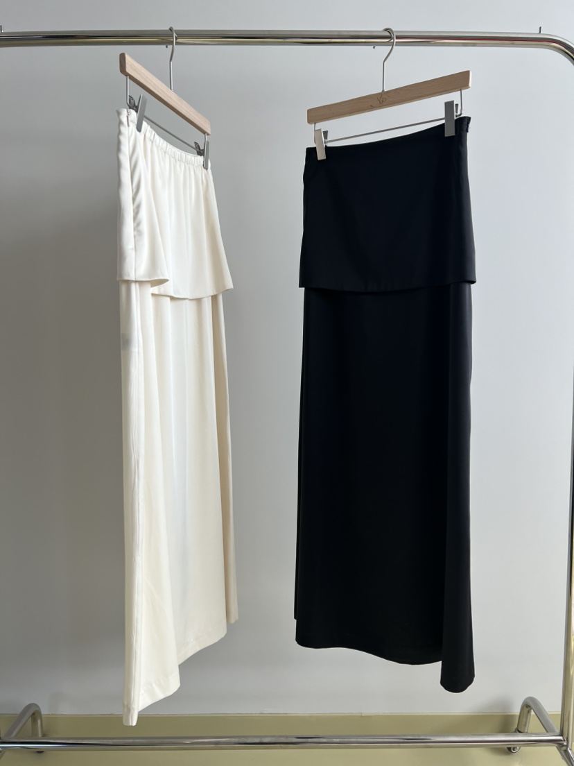 ME MO韓國直郵女裝新款推薦真品時尚職業熱賣26春夏長裙雙層ME MO長裙