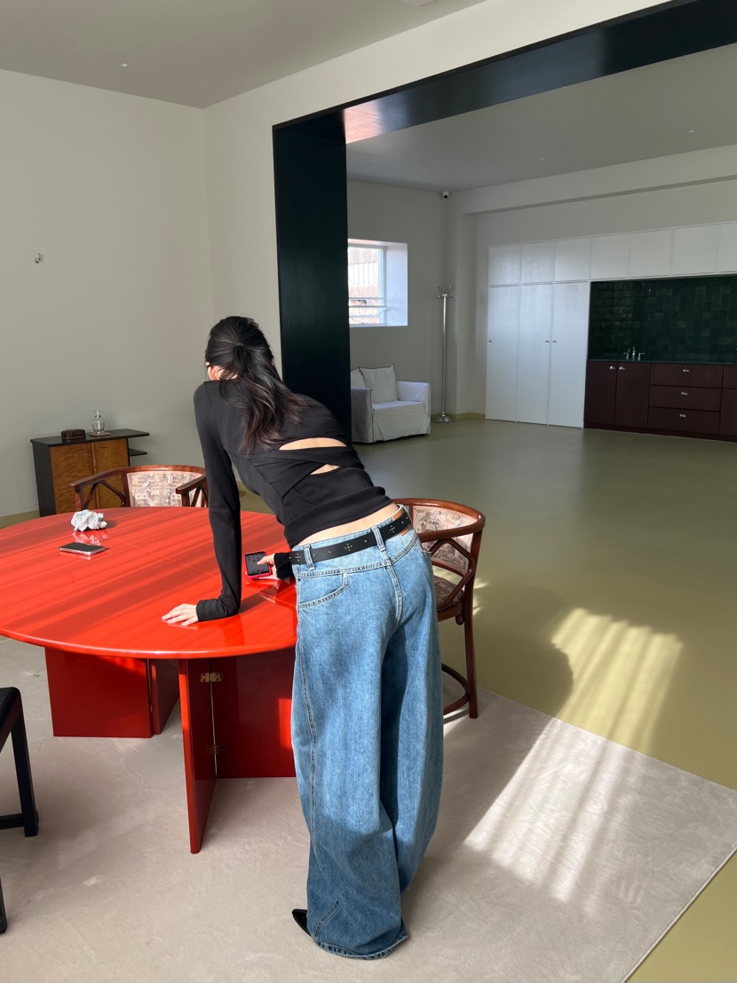 ME MO韓國直郵女士新品真品時尚職業人氣26春夏熱賣長袖T恤ME MO長袖T恤