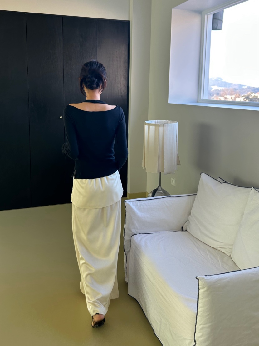 ME MO東大門直郵女士新品時尚26春夏休閑長袖T恤不含吊帶ME MO長袖T恤