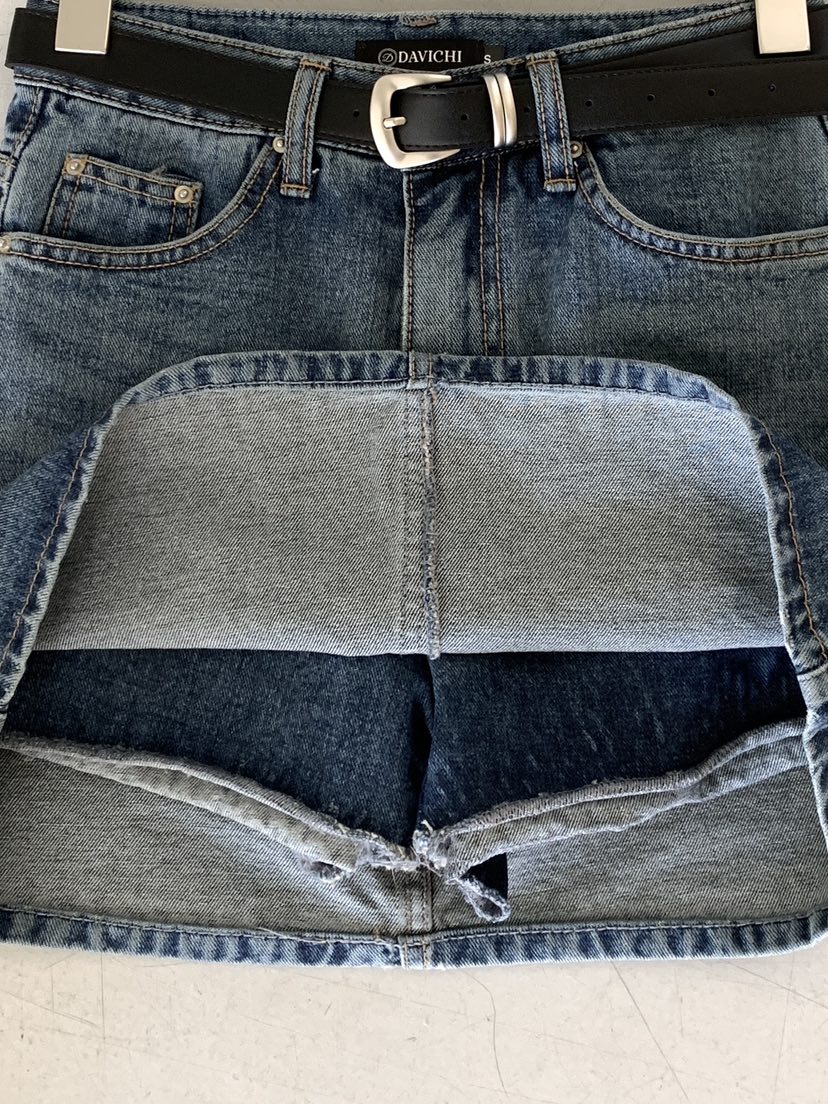 DAVICHI/D.SECOND東大門直郵女裝新品時尚裙褲含隨機腰帶DAVICHI/D.SECOND裙褲