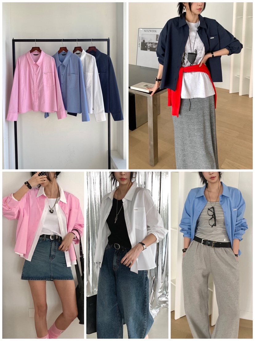 DAVICHI/D.SECOND東大門實拍女士新款熱賣26春夏襯衫蕾絲衫DAVICHI/D.SECOND襯衫/蕾絲衫