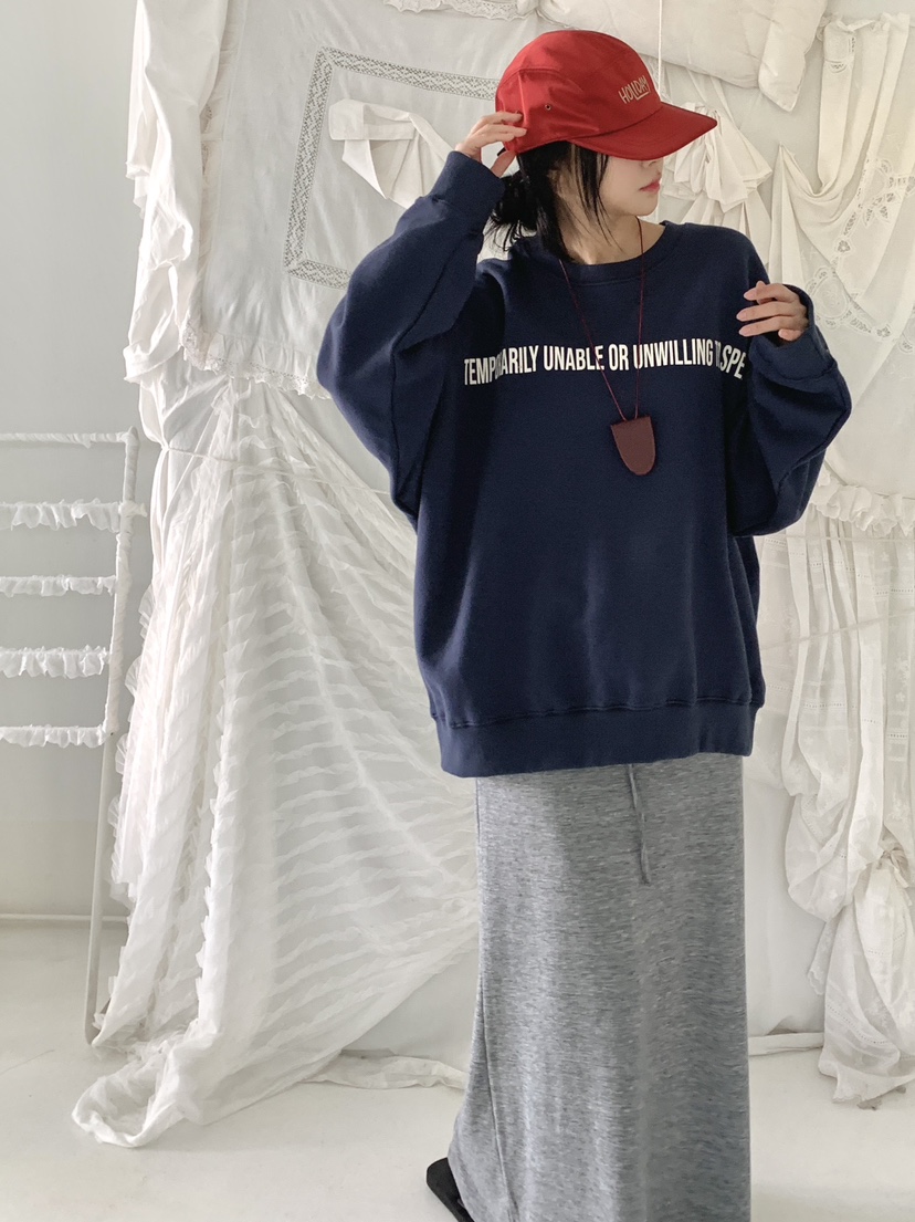 DAVICHI/D.SECOND韓國代購女裝新款休閑人氣時尚26春夏衛衣DAVICHI/D.SECOND衛衣