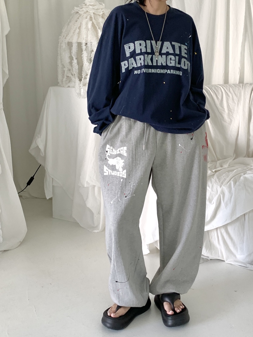 DAVICHI/D.SECOND韓國直郵女裝新款熱賣人氣休閑休閑褲DAVICHI/D.SECOND休閑褲