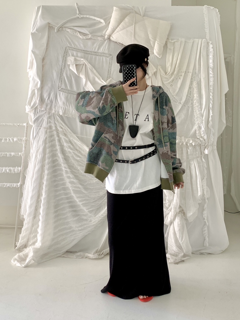 DAVICHI/D.SECOND東大門實拍女裝新款推薦職業夾克迷彩DAVICHI/D.SECOND夾克