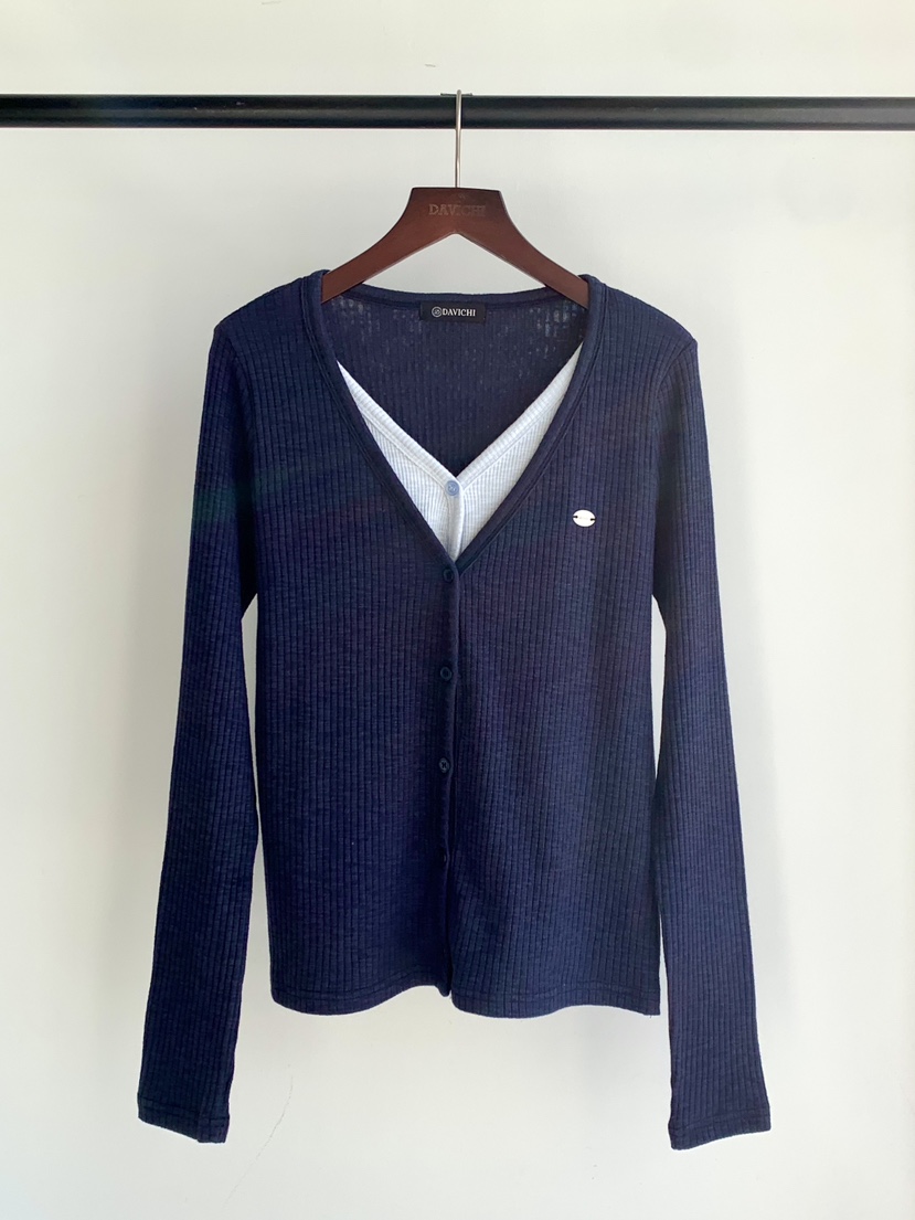 DAVICHI/D.SECOND韓國代購女裝新款時尚休閑真品針織衫DAVICHI/D.SECOND針織衫圖色2