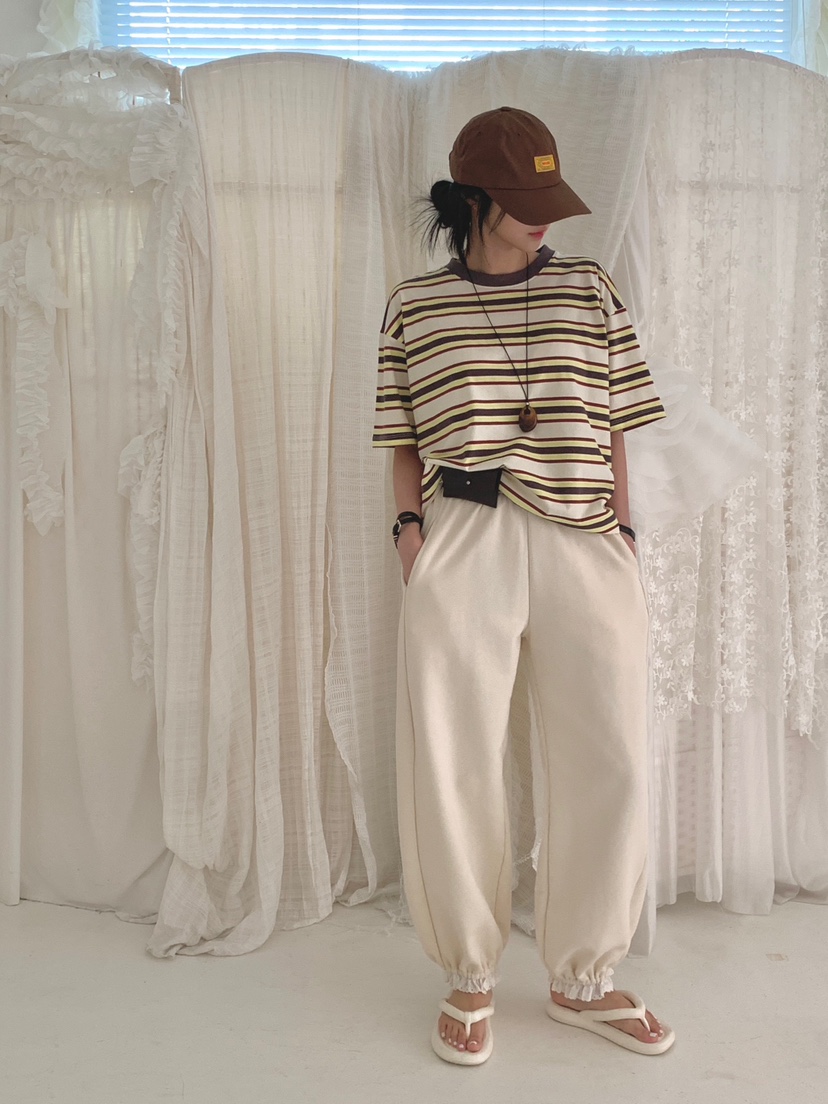 DAVICHI/D.SECOND東大門代購女裝新款推薦人氣熱賣休閑褲DAVICHI/D.SECOND休閑褲