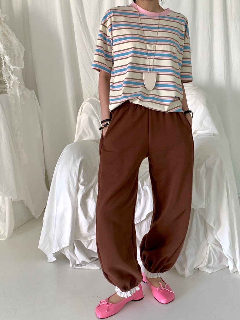 DAVICHI/D.SECOND東大門代購女裝新款推薦人氣熱賣休閑褲DAVICHI/D.SECOND休閑褲