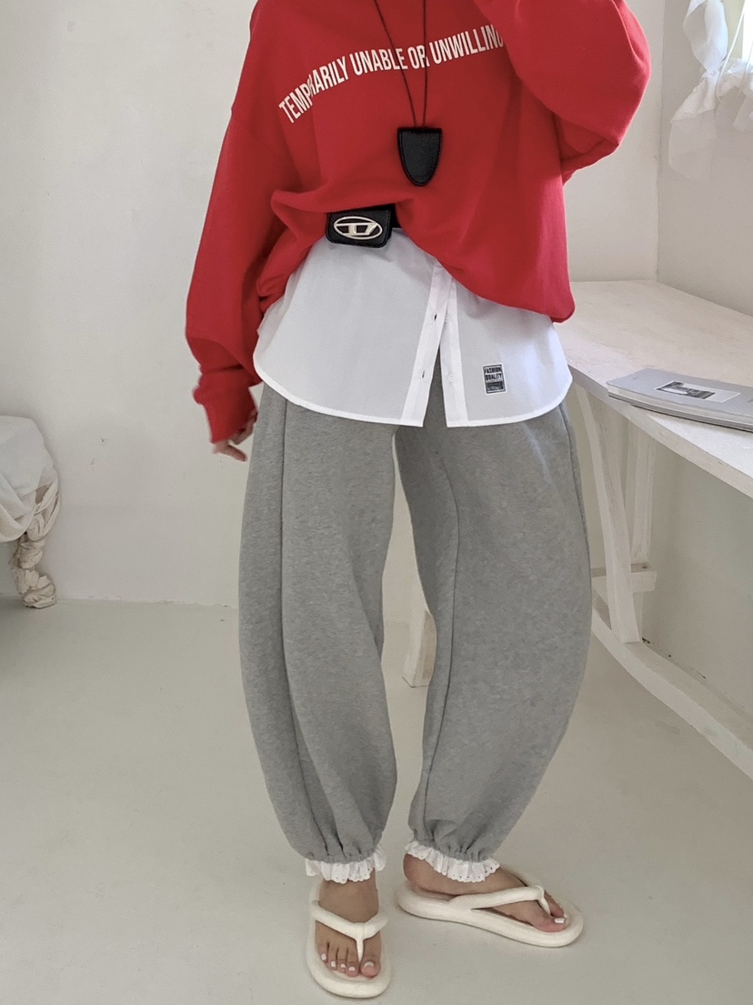 DAVICHI/D.SECOND東大門代購女裝新款推薦人氣熱賣休閑褲DAVICHI/D.SECOND休閑褲