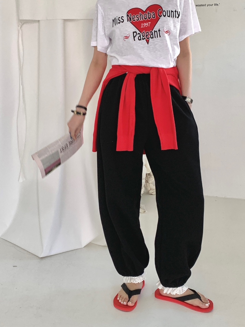 DAVICHI/D.SECOND東大門代購女裝新款推薦人氣熱賣休閑褲DAVICHI/D.SECOND休閑褲