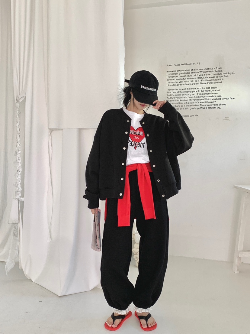 DAVICHI/D.SECOND東大門代購女裝新款推薦人氣熱賣休閑褲DAVICHI/D.SECOND休閑褲