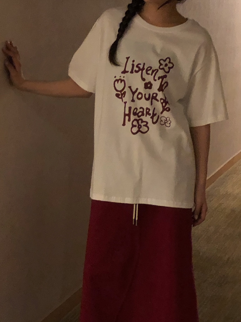 ONDO-P韓國代購女裝新品時尚職業推薦休閑熱賣26春夏T恤花朵ONDO-PT恤