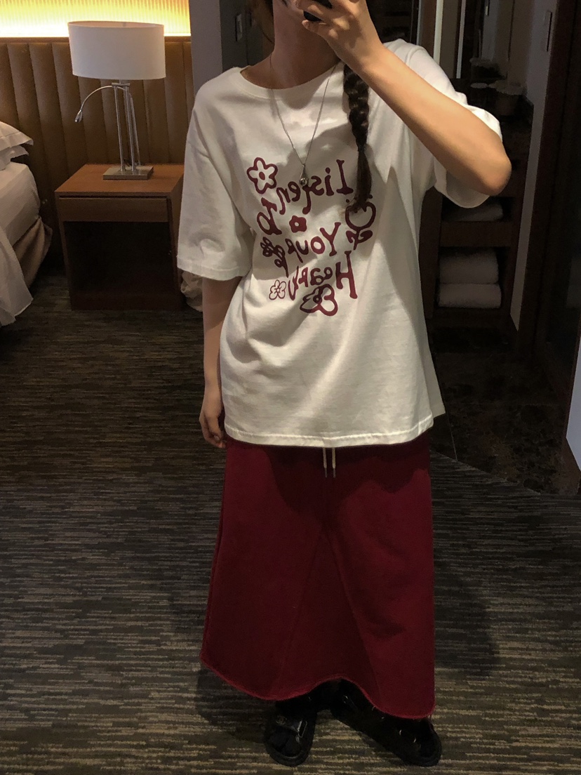 ONDO-P韓國代購女裝新品時尚職業推薦休閑熱賣26春夏T恤花朵ONDO-PT恤