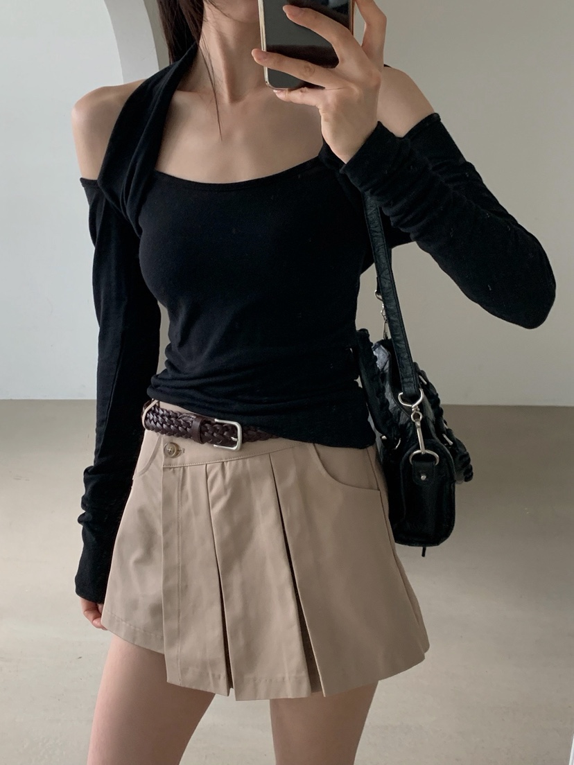 VERANDA韓國直郵女裝新款職業推薦人氣時尚26春夏長袖T恤VERANDA長袖T恤