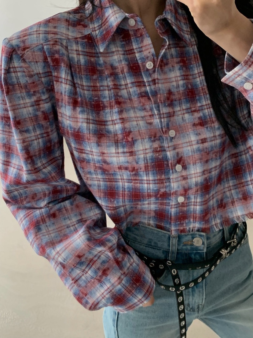 VERANDA韓國代購女裝新品26春夏休閑熱賣職業人氣襯衫蕾絲衫VERANDA襯衫/蕾絲衫