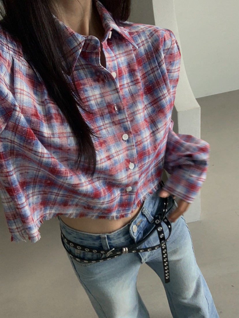 VERANDA韓國代購女裝新品26春夏休閑熱賣職業人氣襯衫蕾絲衫VERANDA襯衫/蕾絲衫