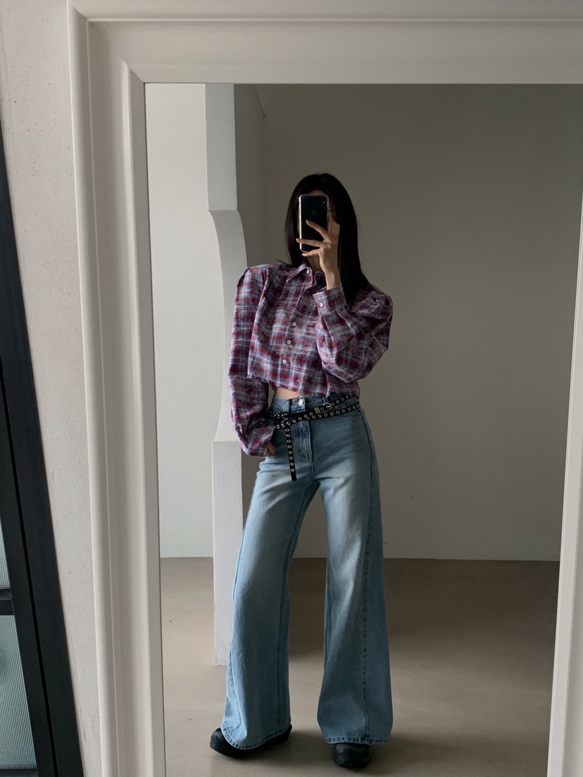 VERANDA韓國代購女裝新品26春夏休閑熱賣職業人氣襯衫蕾絲衫VERANDA襯衫/蕾絲衫