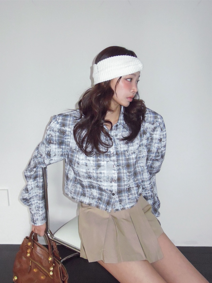 VERANDA韓國代購女裝新品26春夏休閑熱賣職業人氣襯衫蕾絲衫VERANDA襯衫/蕾絲衫