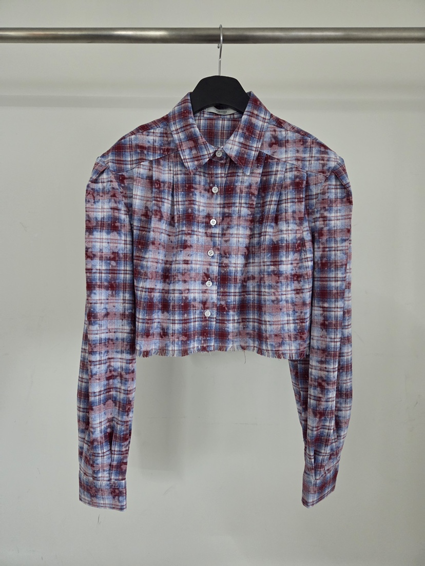 VERANDA韓國代購女裝新品26春夏休閑熱賣職業人氣襯衫蕾絲衫VERANDA襯衫/蕾絲衫圖色2