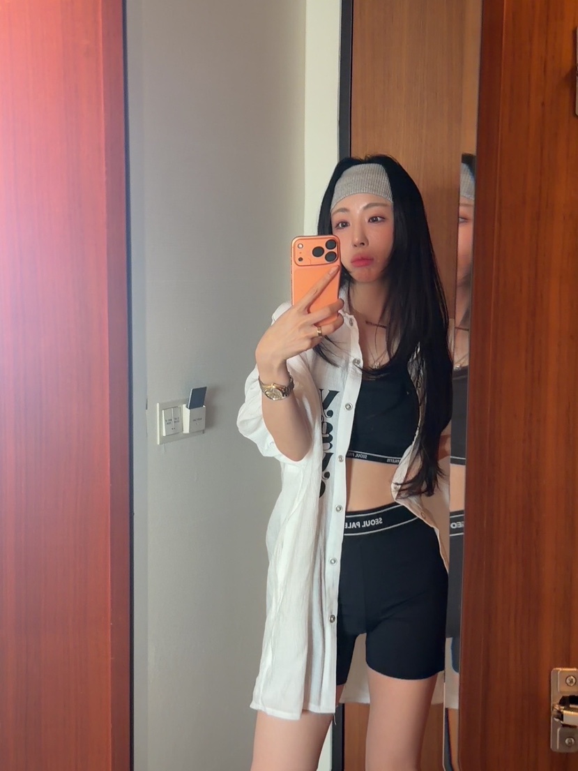 PALETTE-Q韓國直郵女士新款推薦26春夏打底褲鯊魚褲緊身褲PALETTE-Q打底褲/鯊魚褲