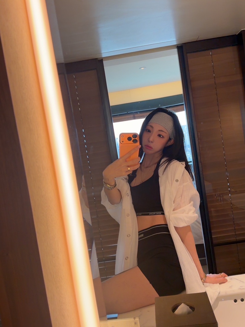 PALETTE-Q韓國直郵女士新款推薦26春夏打底褲鯊魚褲緊身褲PALETTE-Q打底褲/鯊魚褲