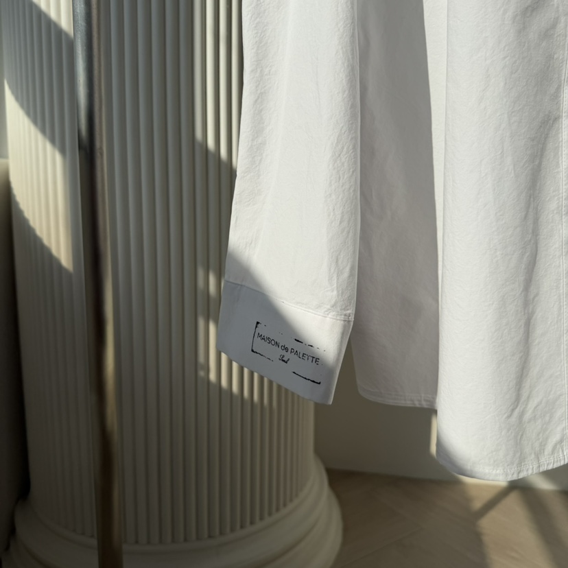 PALETTE-Q韓國代購女裝新品26春夏真品休閑時尚襯衫蕾絲衫PALETTE-Q襯衫/蕾絲衫