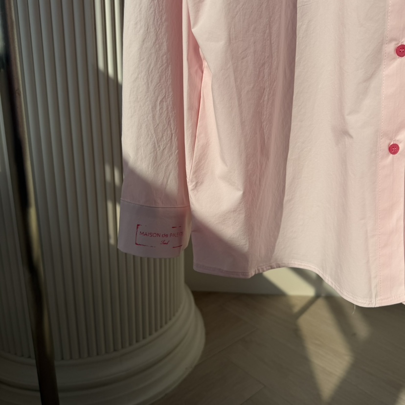 PALETTE-Q韓國代購女裝新品26春夏真品休閑時尚襯衫蕾絲衫PALETTE-Q襯衫/蕾絲衫