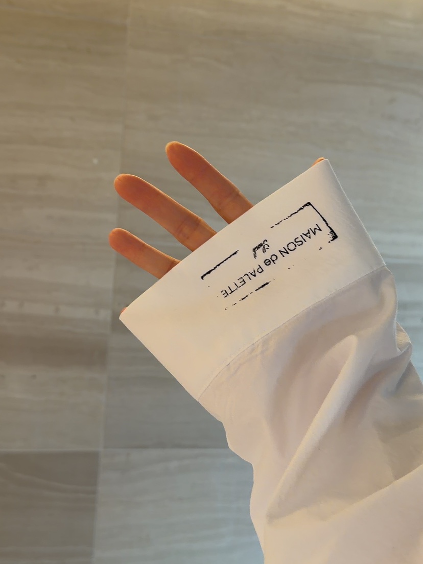 PALETTE-Q韓國代購女裝新品26春夏真品休閑時尚襯衫蕾絲衫PALETTE-Q襯衫/蕾絲衫