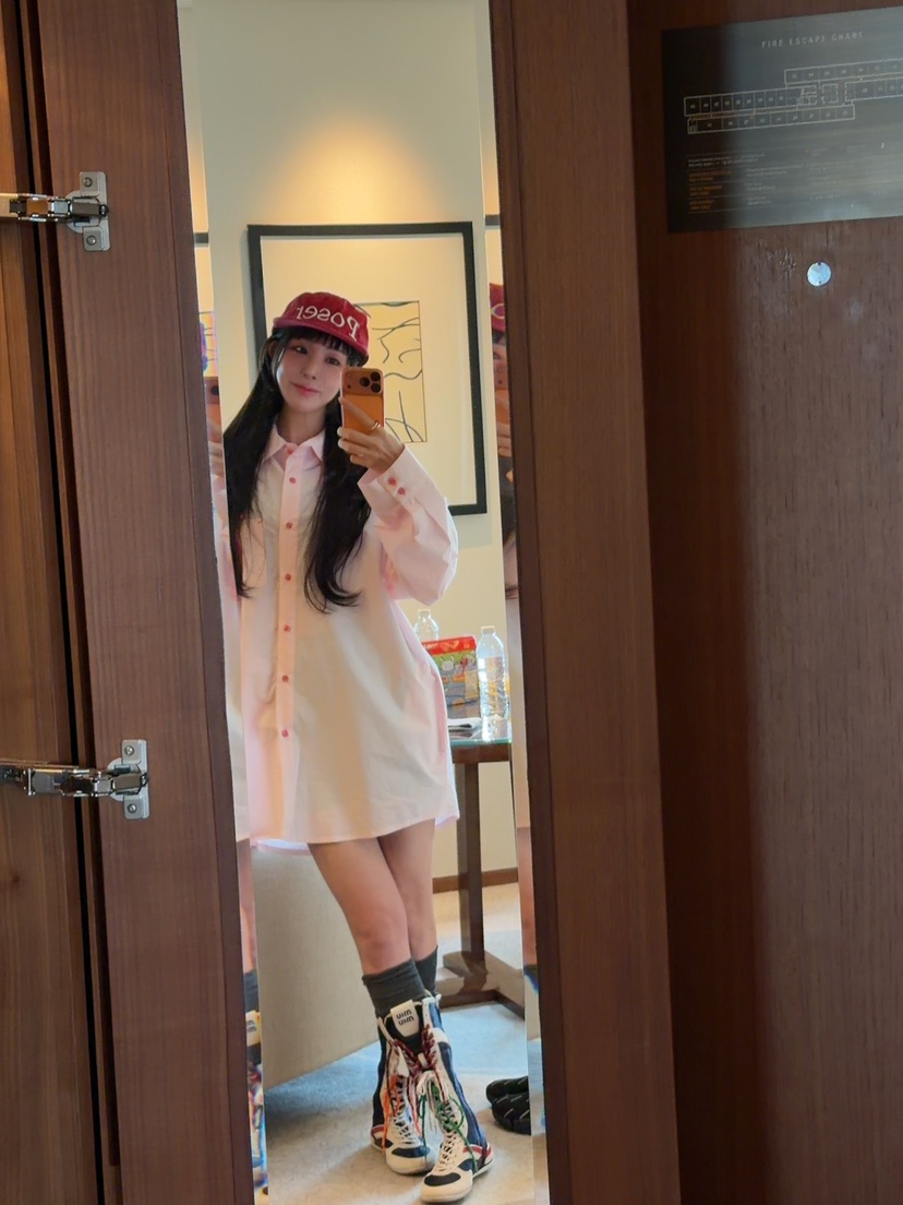 PALETTE-Q韓國代購女裝新品26春夏真品休閑時尚襯衫蕾絲衫PALETTE-Q襯衫/蕾絲衫