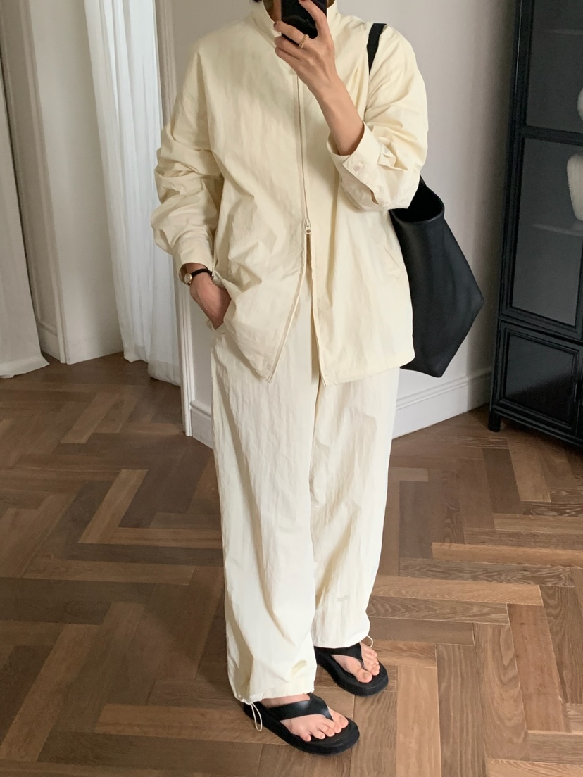 A Flan韓國直郵女裝新品真品推薦26春夏休閑時尚職業休閑褲AFN/FLAN EDITION休閑褲