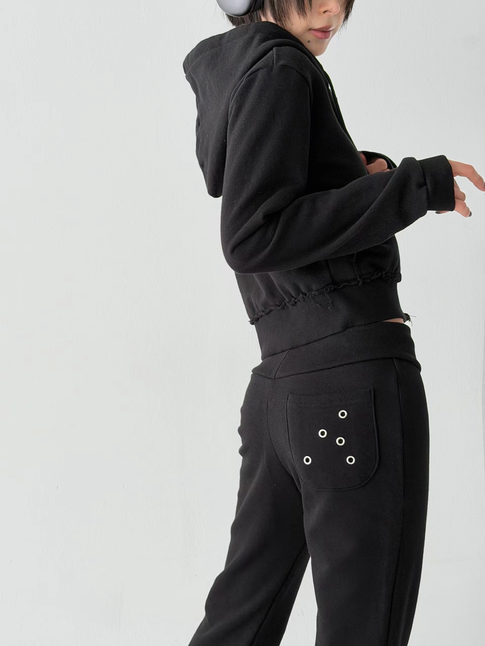 BUSTLING東大門實拍女裝新品26春夏人氣熱賣推薦休閑休閑褲BUSTLING休閑褲