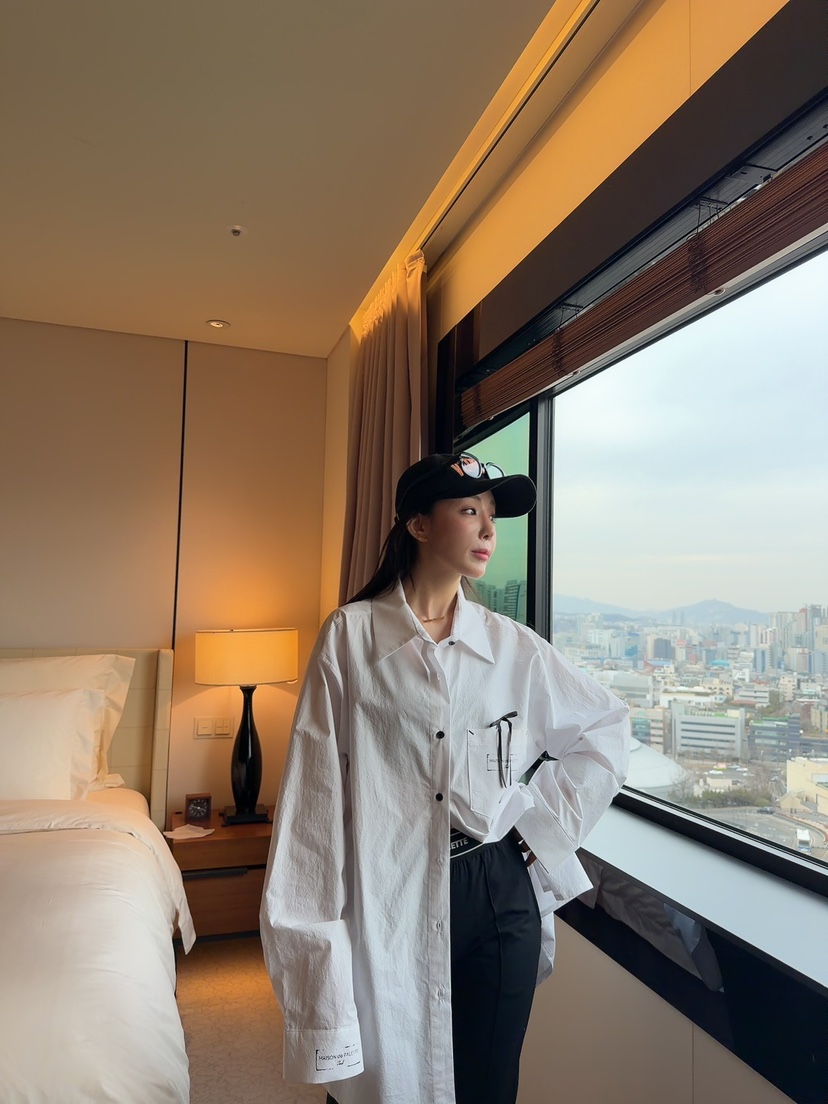 PALETTE-Q韓國直郵女裝新款26春夏時尚人氣真品休閑休閑褲PALETTE-Q休閑褲