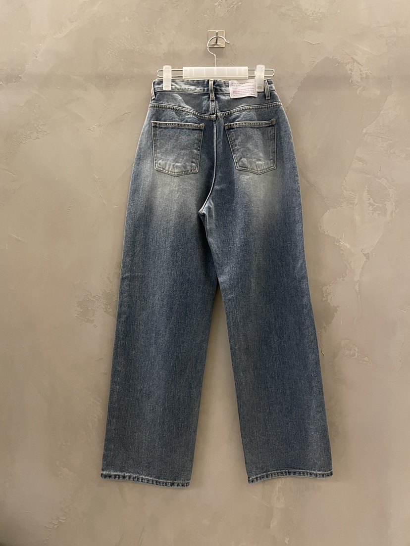 MULCUP韓國直郵女士新款熱賣真品人氣休閑推薦時尚牛仔褲MULCUP牛仔褲